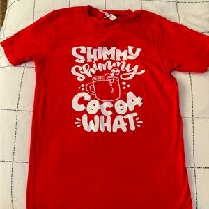 Mommy + me holiday t-shirt